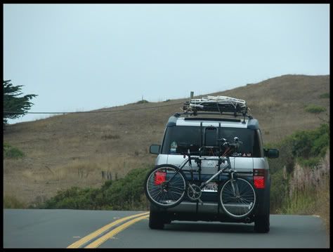 honda element bike rack